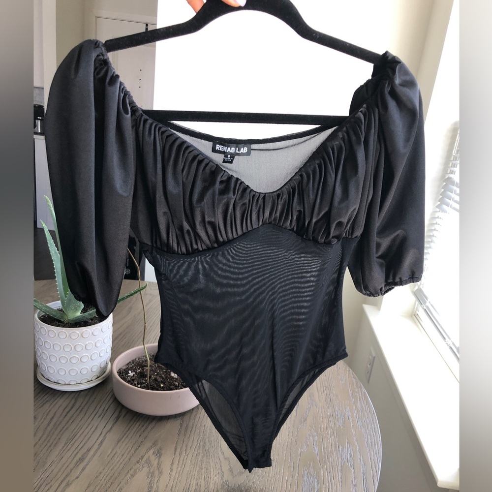 REHAB LAB bodysuit top NWOT
